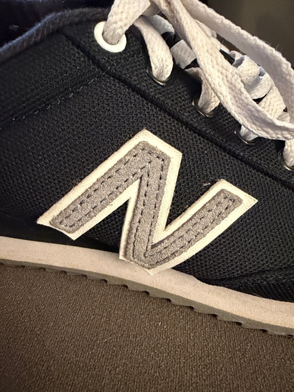 New Balance 501 Black & Grey Womens 7.5 Sneakers Running Athletisure - Picture 4 of 10